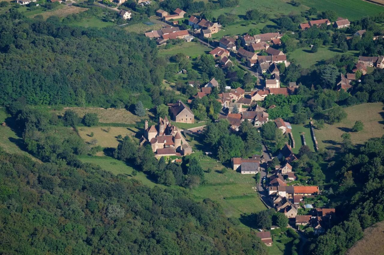 Chateau De Balleure Etrigny Екстериор снимка